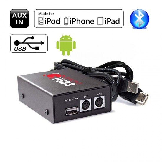 GROM AUDIO USB3 - Android USB iPhone aux-in adapteris