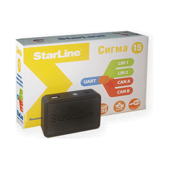 StarLine Sigma 15 - CAN ir LIN magistralės modulis