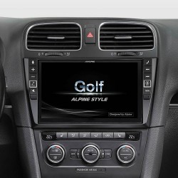 ALPINE X902D-G6 - VW Golf 6 9” Touch Screen Navigation for VW Golf 6
