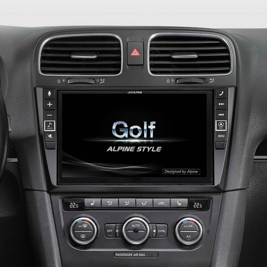 ALPINE X902D-G6 - VW Golf 6 9” navigacijos sistema